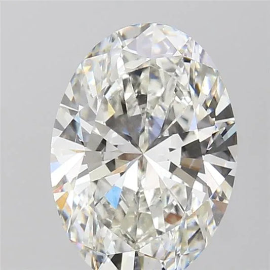 3.06ct Oval Lab Grown Diamond (Colour G, Clarity VS1, IGI Certified)