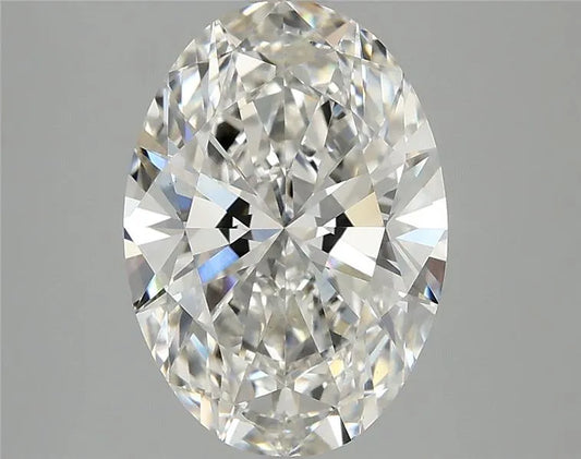 3.06ct Oval Lab Grown Diamond (Colour G, Clarity VS1, IGI Certified)