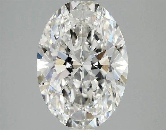 3.06ct Oval Lab Grown Diamond (Colour G, Clarity VS1, IGI Certified)
