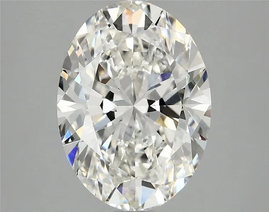 3.06ct Oval Lab Grown Diamond (Colour G, Clarity VVS2, IGI Certified)