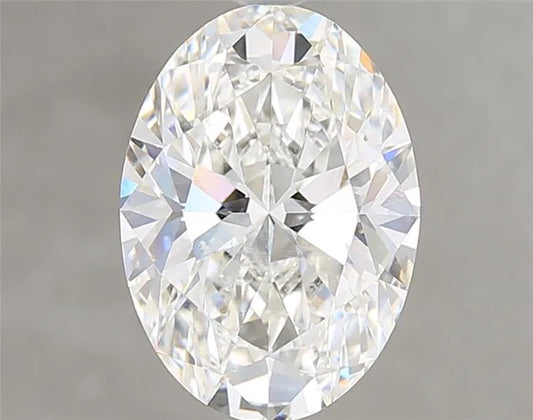 3.06ct Oval Lab Grown Diamond (Colour G, Clarity VVS2, IGI Certified)