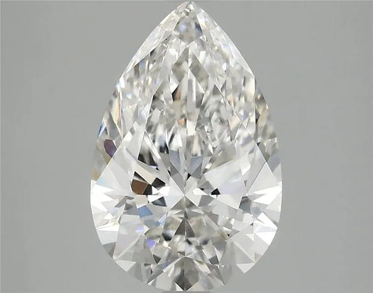 3.06ct Pear Lab Grown Diamond (Colour G, Clarity VS1, IGI Certified)