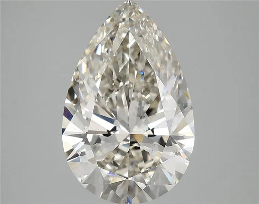 3.06ct Pear Lab Grown Diamond (Colour H, Clarity VS2, IGI Certified)