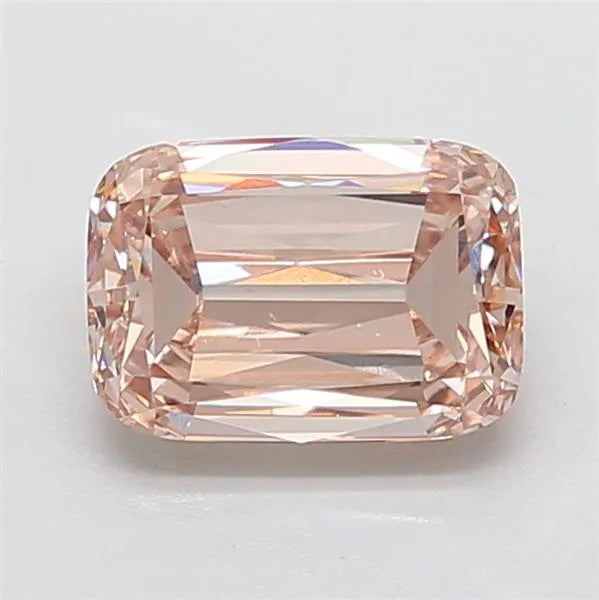 3.07ct Cushion Lab Grown Diamond (Colour Brown, Clarity VS1, IGI Certified)