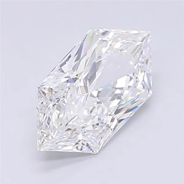 3.07ct Hexagonal Lab Grown Diamond (Colour D, Clarity VVS2, IGI Certified)