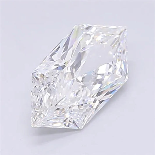 3.07ct Hexagonal Lab Grown Diamond (Colour D, Clarity VVS2, IGI Certified)