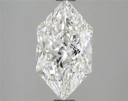 3.07ct Hexagonal Lab Grown Diamond (Colour F, Clarity VVS2, IGI Certified)