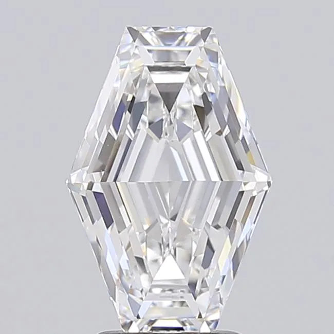 3.07ct Lozenge Lab Grown Diamond (Colour D, Clarity VVS2, IGI Certified)