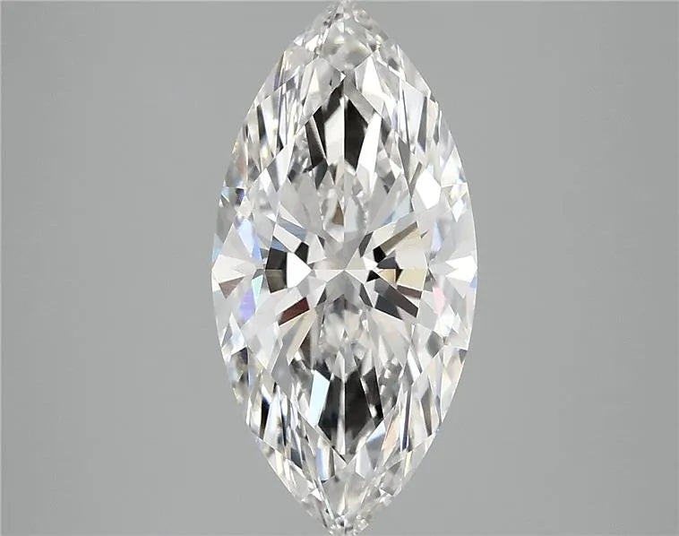 3.07ct Marquise Lab Grown Diamond (Colour F, Clarity VS2, IGI Certified)