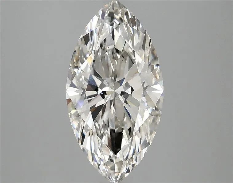 3.07ct Marquise Lab Grown Diamond (Colour G, Clarity VS2, IGI Certified)