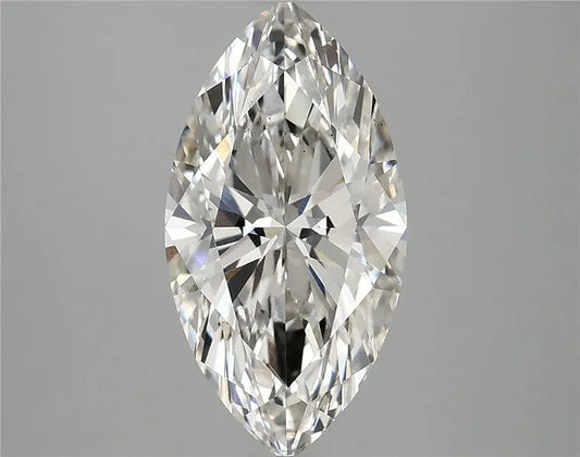3.07ct Marquise Lab Grown Diamond (Colour G, Clarity VS2, IGI Certified)