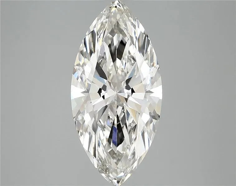 3.07ct Marquise Lab Grown Diamond (Colour G, Clarity VVS2, IGI Certified)