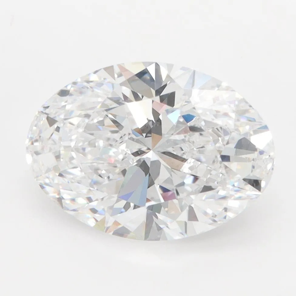 3.07ct Oval Lab Grown Diamond (Colour D, Clarity IF, IGI Certified)
