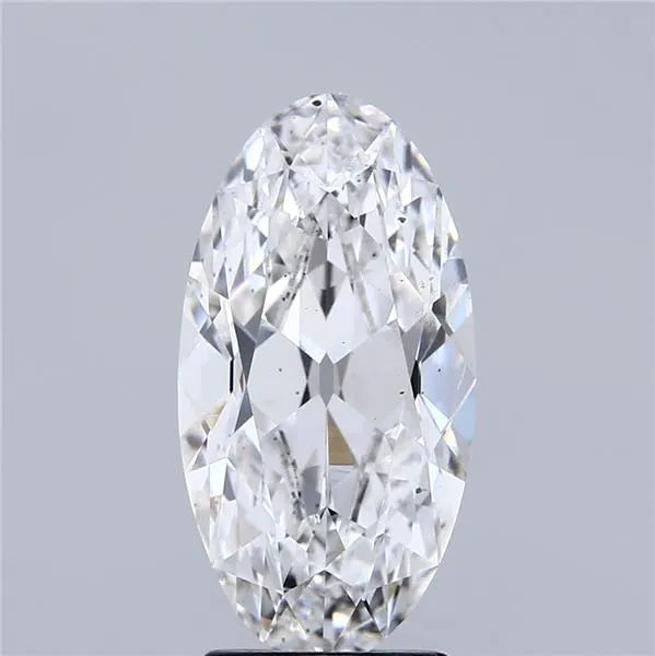 3.07ct Oval Lab Grown Diamond (Colour E, Clarity VS2, IGI Certified)