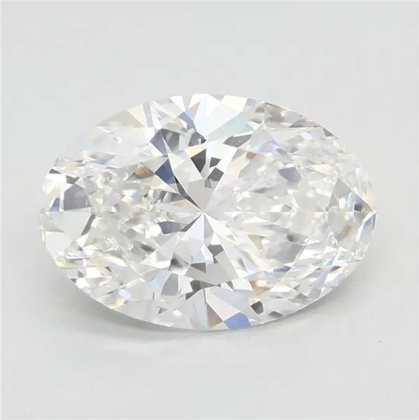 3.07ct Oval Lab Grown Diamond (Colour E, Clarity VVS2, IGI Certified)