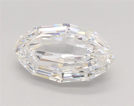 3.07ct Oval Lab Grown Diamond (Colour E, Clarity VVS2, IGI Certified)