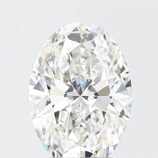 3.07ct Oval Lab Grown Diamond (Colour F, Clarity VVS2, IGI Certified)