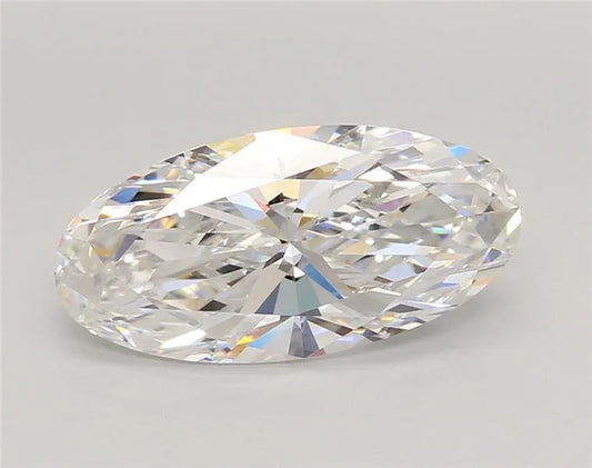 3.07ct Oval Lab Grown Diamond (Colour F, Clarity VVS2, IGI Certified)