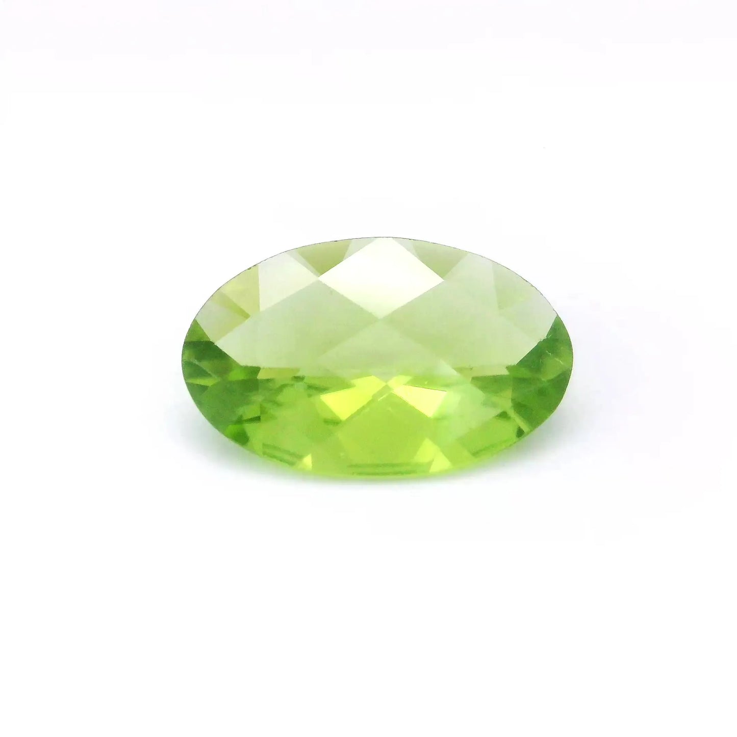 3.07ct Oval Natural Peridot (Colour Green, Clarity Slightly Included, Cut Faceted)