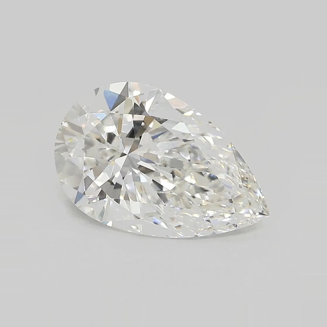 3.07ct Pear Lab Grown Diamond (Colour E, Clarity VVS2, IGI Certified)