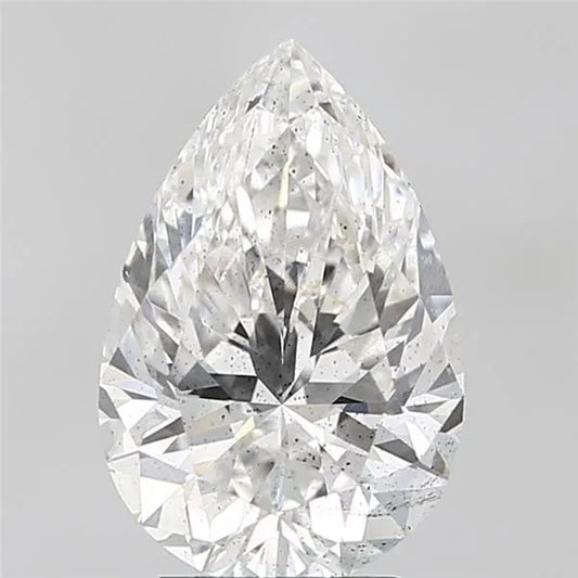 3.07ct Pear Lab Grown Diamond (Colour F, Clarity SI2, IGI Certified)