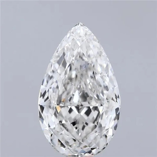 3.07ct Pear Lab Grown Diamond (Colour G, Clarity VS1, IGI Certified)