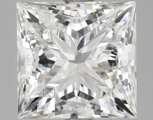 3.07ct Princess Lab Grown Diamond (Colour E, Clarity VVS2, IGI Certified)
