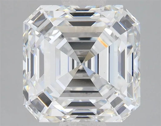 3.08ct Asscher Lab Grown Diamond (Colour E, Clarity VS1, IGI Certified)