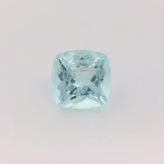 3.08ct Cushion Natural Aquamarine (Colour Blue, Clarity Slightly Included, Cut Faceted)