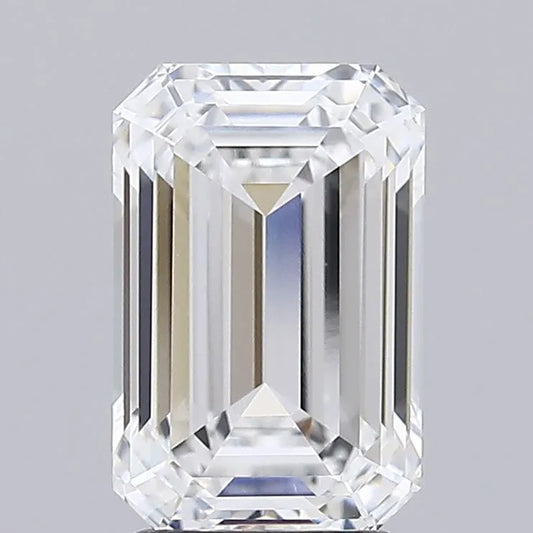 3.08ct Emerald Lab Grown Diamond (Colour E, Clarity VVS1, IGI Certified)