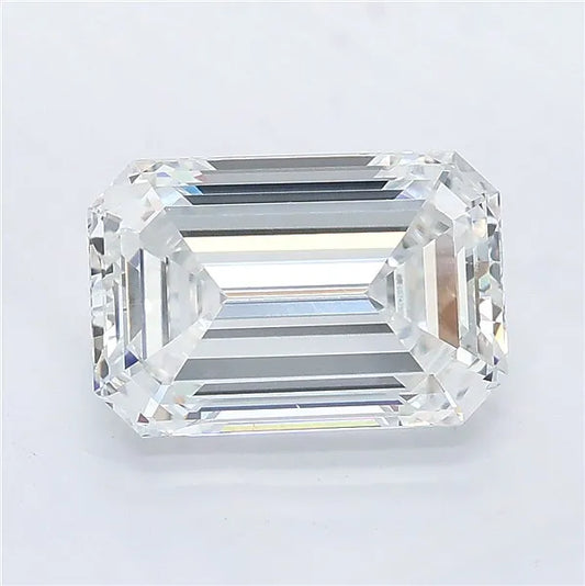 3.08ct Emerald Lab Grown Diamond (Colour E, Clarity VVS2, IGI Certified)