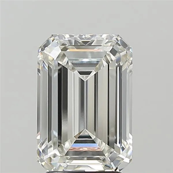 3.08ct Emerald Lab Grown Diamond (Colour G, Clarity VVS2, IGI Certified)