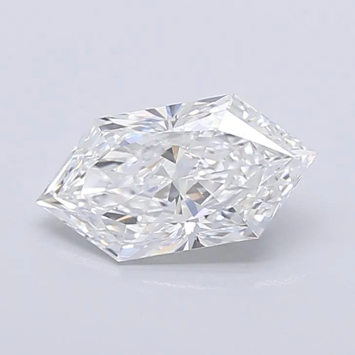 3.08ct Hexagonal Lab Grown Diamond (Colour D, Clarity VVS1, IGI Certified)