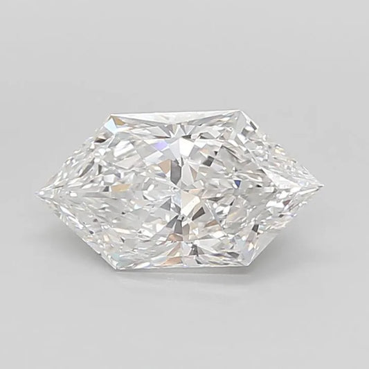 3.08ct Hexagonal Lab Grown Diamond (Colour E, Clarity VS1, IGI Certified)