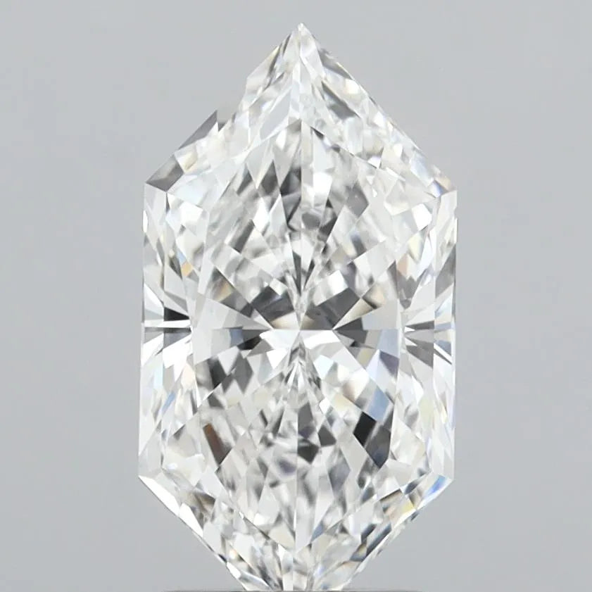 3.08ct Hexagonal Lab Grown Diamond (Colour E, Clarity VVS2, IGI Certified)
