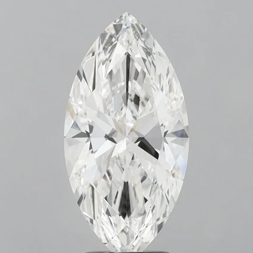 3.08ct Marquise Lab Grown Diamond (Colour E, Clarity VVS1, IGI Certified)
