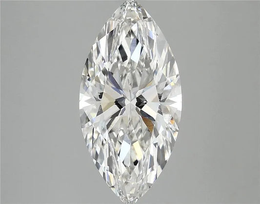 3.08ct Marquise Lab Grown Diamond (Colour F, Clarity VS2, IGI Certified)