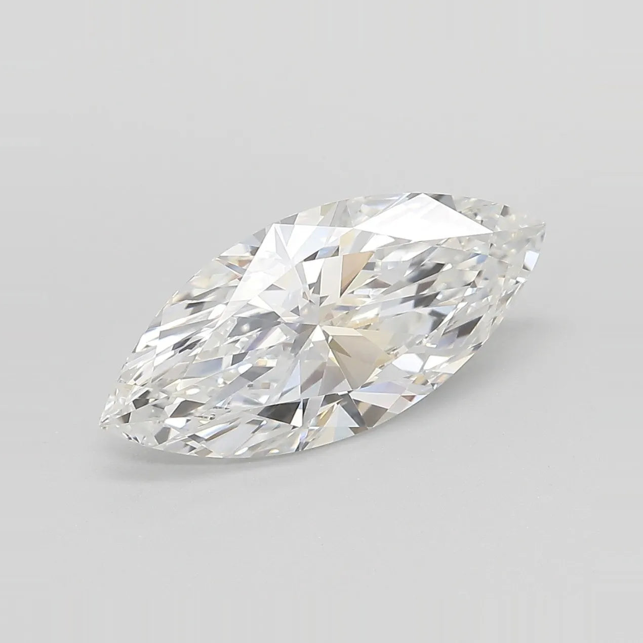 3.08ct Marquise Lab Grown Diamond (Colour F, Clarity VVS2, IGI Certified)