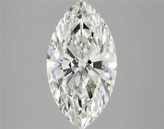 3.08ct Marquise Lab Grown Diamond (Colour G, Clarity VS1, IGI Certified)