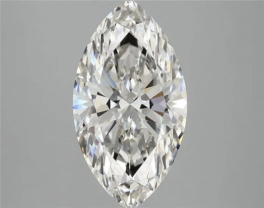 3.08ct Marquise Lab Grown Diamond (Colour G, Clarity VVS2, IGI Certified)