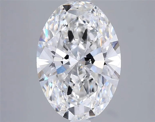 3.08ct Oval Lab Grown Diamond (Colour E, Clarity VS1, IGI Certified)
