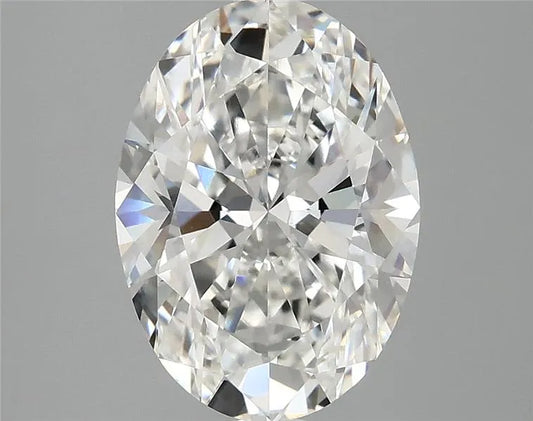 3.08ct Oval Lab Grown Diamond (Colour F, Clarity VVS2, IGI Certified)