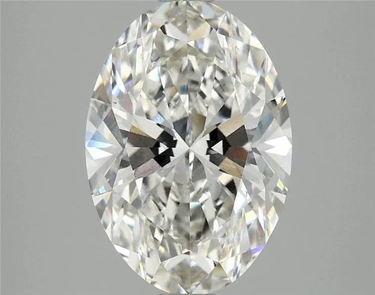 3.08ct Oval Lab Grown Diamond (Colour H, Clarity VS1, IGI Certified)