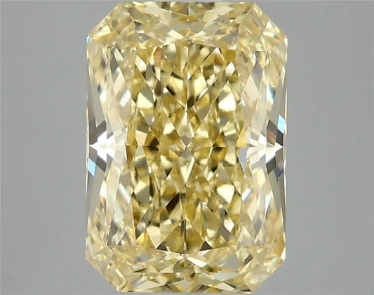 3.08ct Radiant Lab Grown Diamond (Colour Fancy Intense Yellow, Clarity VS1, IGI Certified)