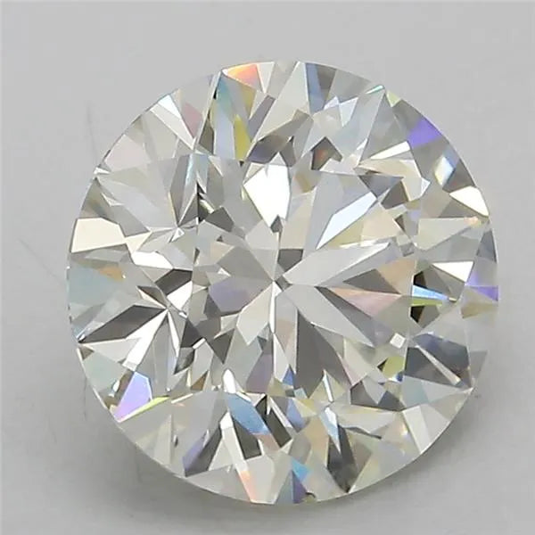 3.08ct Round Lab Grown Diamond (Colour J, Clarity VS1, Cut EX, IGI Certified)