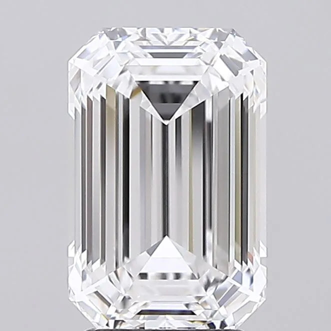 3.09ct Emerald Lab Grown Diamond (Colour D, Clarity FL, IGI Certified)