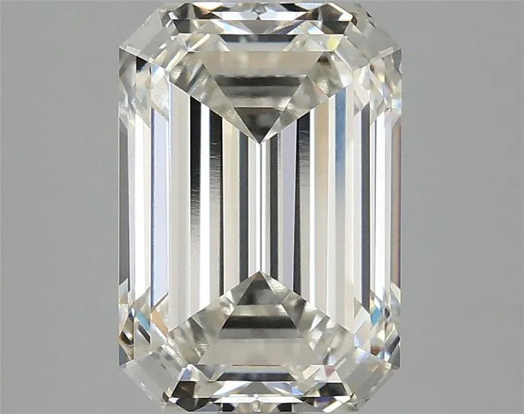 3.09ct Emerald Lab Grown Diamond (Colour G, Clarity VVS2, IGI Certified)