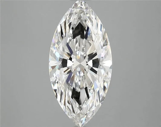 3.09ct Marquise Lab Grown Diamond (Colour E, Clarity VS1, IGI Certified)
