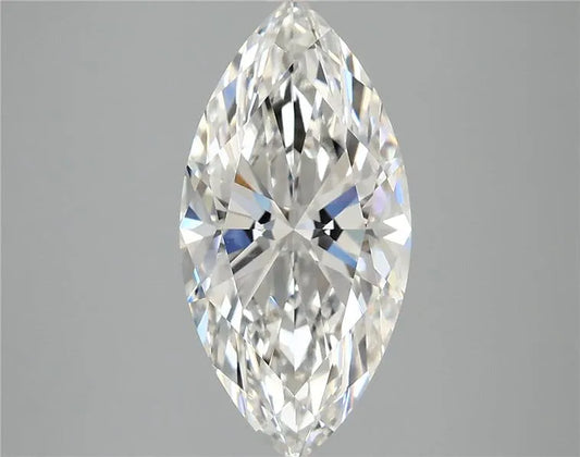 3.09ct Marquise Lab Grown Diamond (Colour F, Clarity VVS1, IGI Certified)