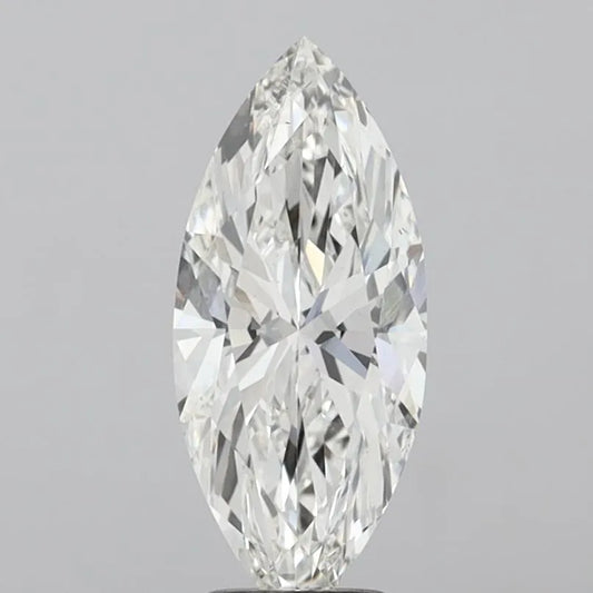 3.09ct Marquise Lab Grown Diamond (Colour G, Clarity VS1, IGI Certified)